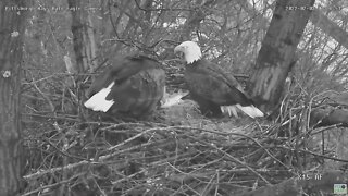 Hays Eagles Mom gets early morning gift fish from Dad 2022 02 03 7:26AM