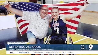UA Women's Wheelchair Basketball Coach inspiring others to chase their dreams