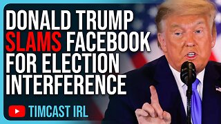 Donald Trump SLAMS Facebook For Election Interference, Says It’s An Enemy Of The People