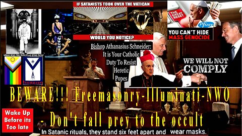 BEWARE! Freemasonry/Illuminati/NWO - Don't fall prey to the occult - Fisher of Men (see description)