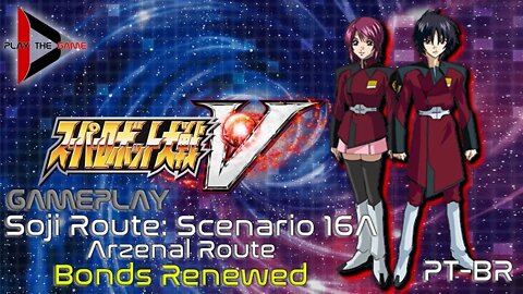 Super Robot Wars V - Stage 16A: Island Encounter [Arzenal Route] (Souji Route) [PT-BR][Gameplay]