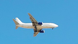 Boeing 737-300F PR-SDF vindo de Belo Horizonte para Fortaleza