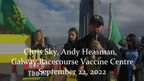 Chris Sky i Andy Heasman - Galway Racecourse Vaccine Centre