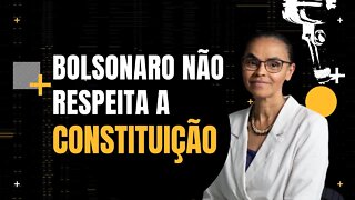 Marina Silva diz que Bolsonaro não respeita a constituição nem a democracia - Inteligência Ltda.