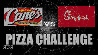 Ultimate Chicken Showdown: Raising Cane's vs Chick-fil-A Pizza Challenge!