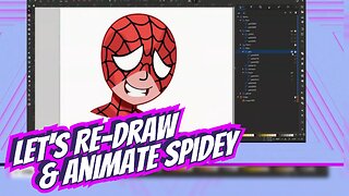 Let's Re-Draw & Animate Spidey in Inkscape