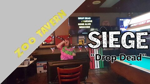 KARAOKE - Siege - Drop Dead (Cover)