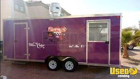 New Fully-Loaded Barbecue and Kitchen Food Concession Trailer with Porch for Sale in Arizona
