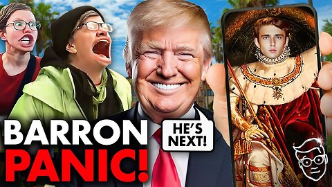 Barron Trump Entering Politics Sends Libs Into UNHINGED Psychotic MELTDOWNS | 'He'll Be Emperor!' 👑