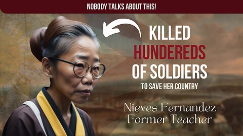 The Teacher who killed 200 Soldiers in WW2 - Nieves Fernandez #history