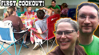 Cookout Time! First Meal At The New Property!