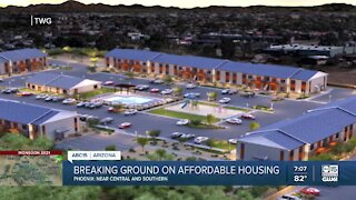 Breaking ground on affordable housing in Phoenix
