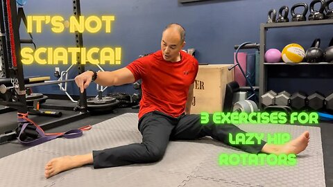It’s Not Sciatica! 3 Exercises for Lazy Hip Rotators! - Dr. Wil & Dr. K