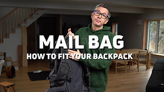 MAIL BAG - How To Fit Your Shimoda Backpack