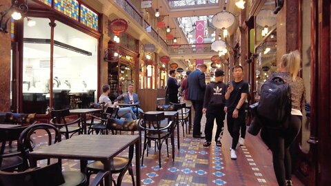 Walking in The Sydney City Centre Streets