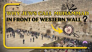 Jews were caught calling Muhammad PBUH in front of Western Wall