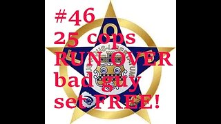 #46 Man runs over 25 COPS Los Angeles let him GO!!!!!