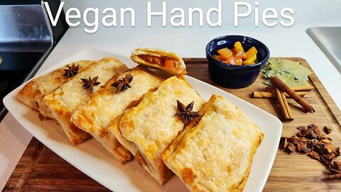 Holiday Vegan Apple Hand pies