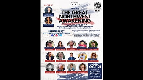 Dr. Bryan Ardis Invites You to the Great Northwest Awakening Oct. 21 in Vancouver