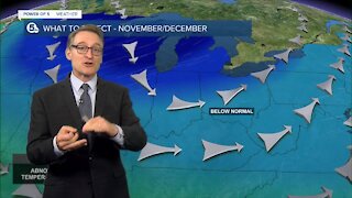 Mark Johnson gives his prediction for this winter's weather