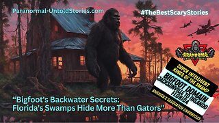 #Bigfoot Domain of #Jacksonville to Orlando Backwaters in #Florida: America’s Sasquatch Chronicles