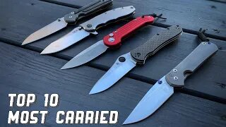 Top 10 Most Carried Knives of 2020