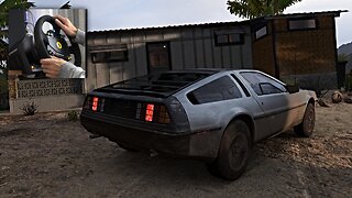 Rebuilding A DeLorean DMC - Forza Horizon 5 | Thrustmaster TS-PC Racer Gameplay