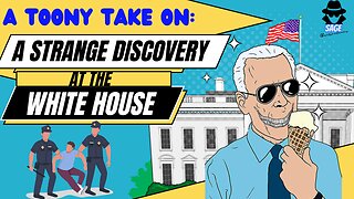 White House Whispers: Cartoon Parody on an Odd Discovery!