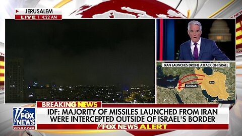 U.S. Military Intercepts Drones, Missiles Targeted At Israel