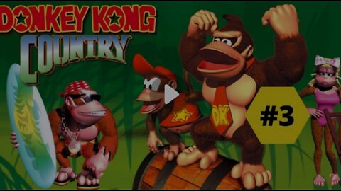 Donkey Kong Country #3 Gameplay