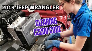 2013 Jeep Wrangler ABS Module Replacement