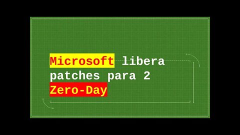 Microsoft libera patches para 2 Zero-Day (ABRIL 2022)