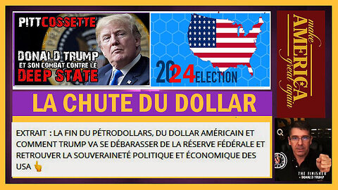 D.TRUMP veut accélérer la chute du dollar américain...Vu par Alexis Cossette (Hd 720) Lire descriptif