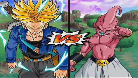 Rage Trunks VS Kid Buu - DBZ Budokai Tenkaichi 4