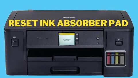 Reset Ink Absorber Pad in Brother HL T4000DW Printer