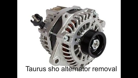 2010-2019 Ford Taurus SHO Alternator Removal