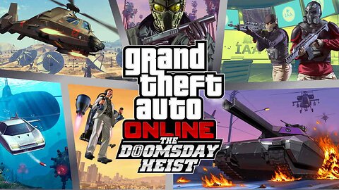 Grand Theft Auto V PS4 - The Doomsday Scenario Heist (Normal) W/ Elite Players