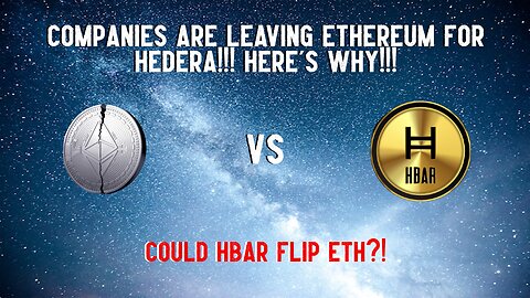 Companies Are LEAVING Ethereum For Hedera!!! HERE'S WHY!!!