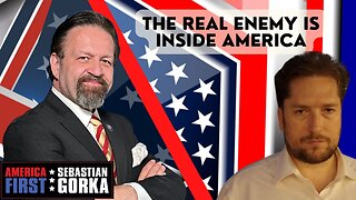 The real enemy is inside America. Darren Beattie with Sebastian Gorka on AMERICA First