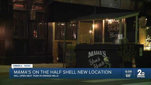 Mama's on the Half Shell to opens in new location in 2023