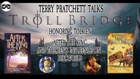 Terry Pratchett on honouring JRR Tolkien's work, writing in Middle-earth, and Discworld. #lotr