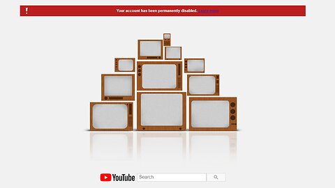 third banned youtube account