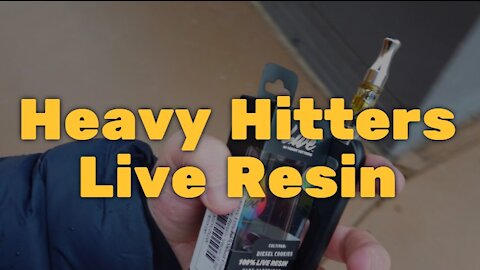 Heavy Hitters Live Resin - Expensive but Excellent Strength and Taste