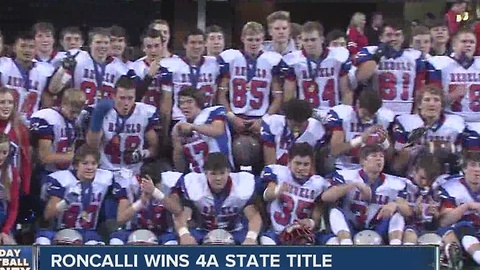 Roncalli wins 4A state title