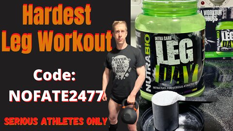 Toughest Leg Day | What is the Best Intra Workout