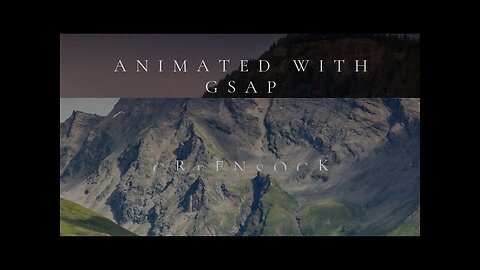 Parallax Background Image Slider : GSAP Observer Animated Sections #shorts #shortsfeed