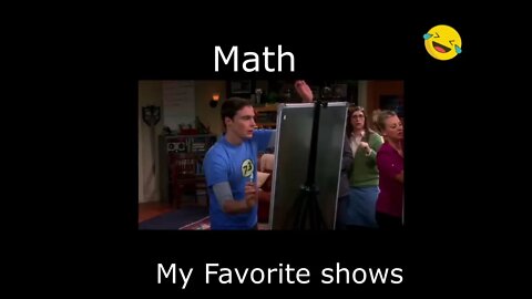 The Big Bang Theory - Math #shorts #sitcom #tbbt