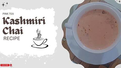 Kashmiri chai recipe