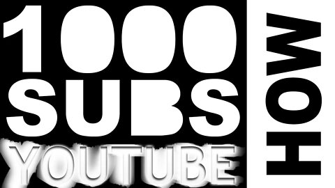 HOW I GOT 1000 SUBSCRIBERS ON YOUTUBE And My Plan To Hit 10k Subs In 2021