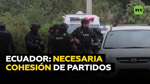 Periodista: Es fundamental una "cohesión y una unidad multipartidista" en Ecuador